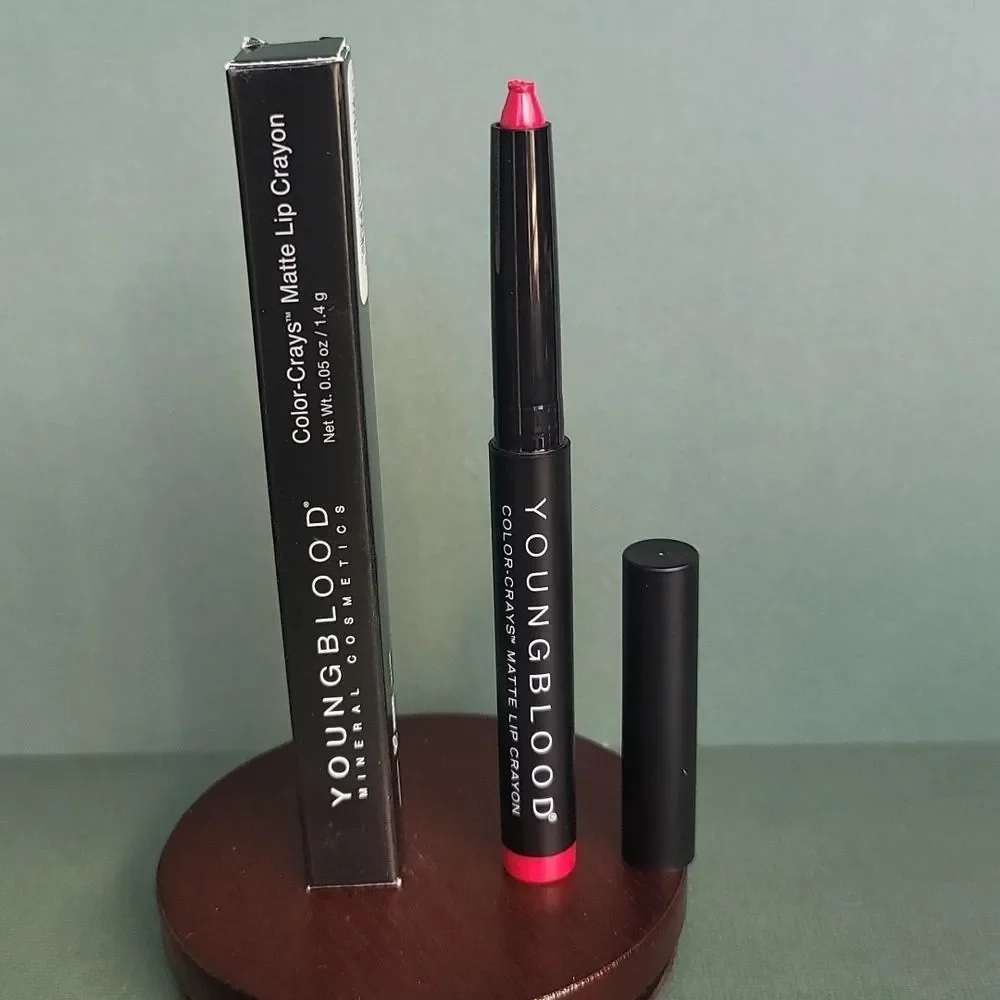 Young Blood Color Crays Matte Lip Crayon - Valley Girl - Damaged